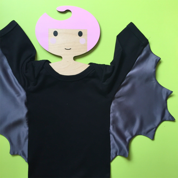 Baby bat Halloween costume Hello! Hooray!